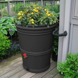 Rain barrel install
