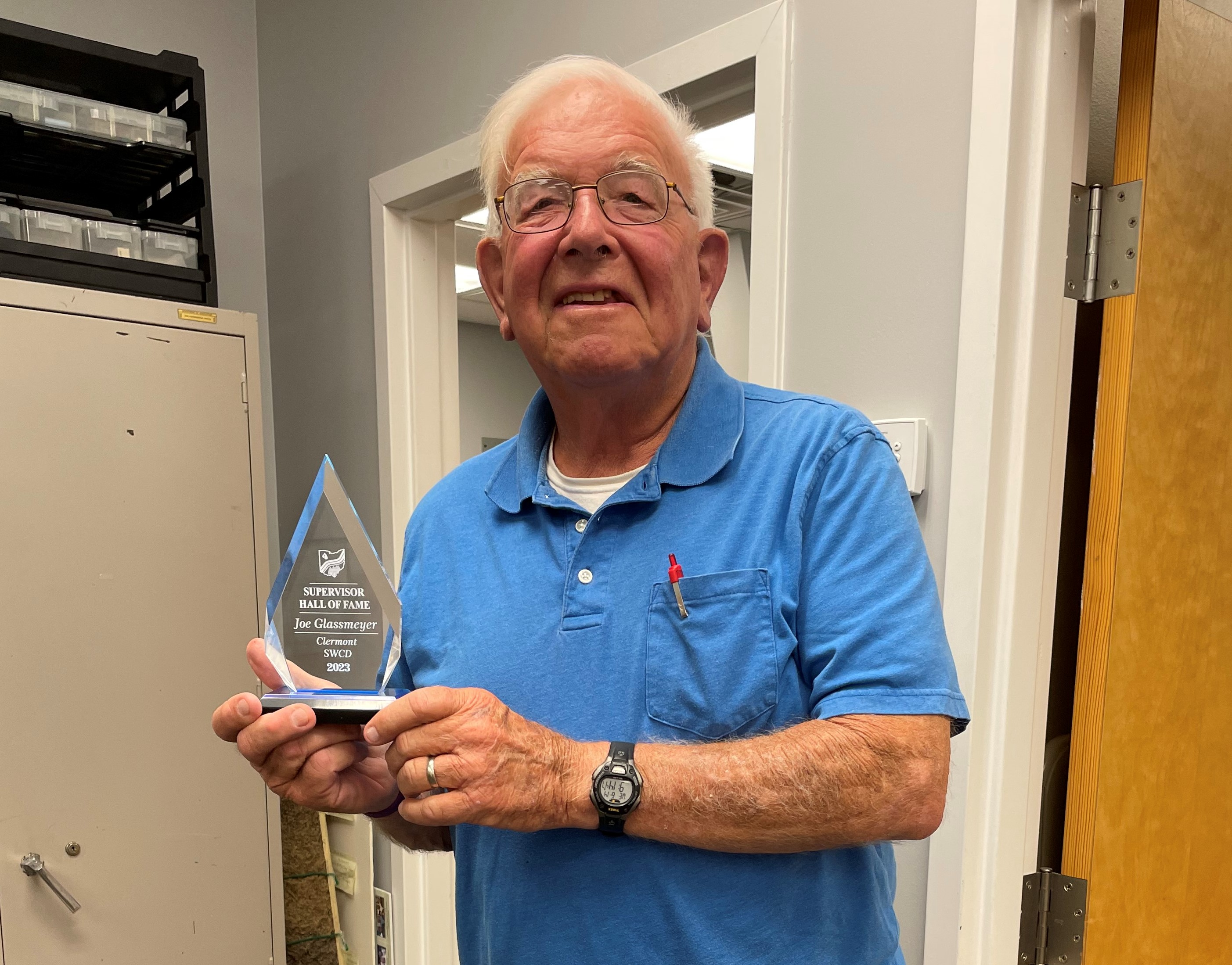 joe glassmeyer of swcd hall of fame